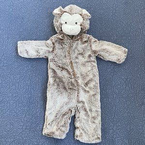 Monkey Baby Costume (Size 6-12 Months)